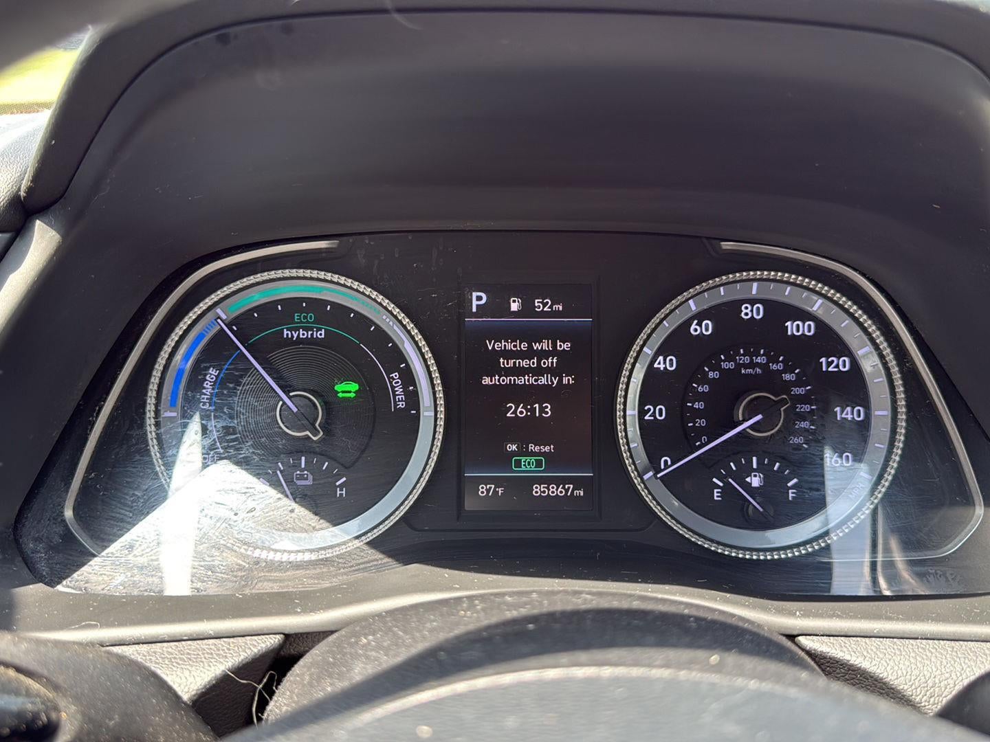2020 Hyundai Sonata Hybrid Blue