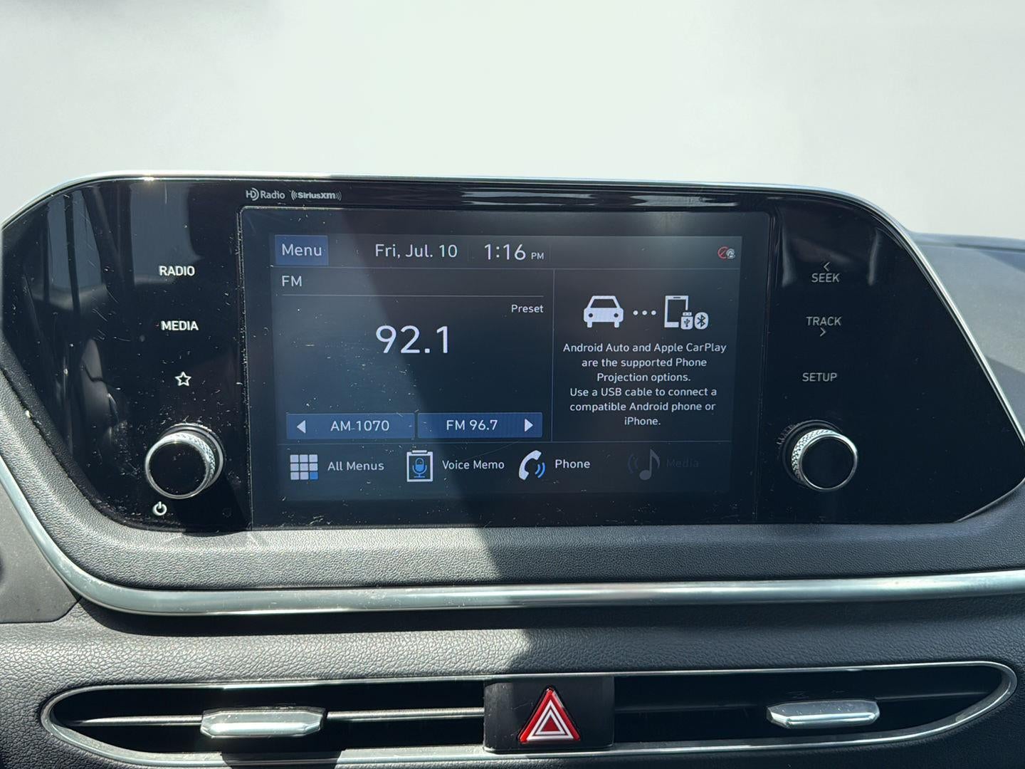 2020 Hyundai Sonata Hybrid Blue