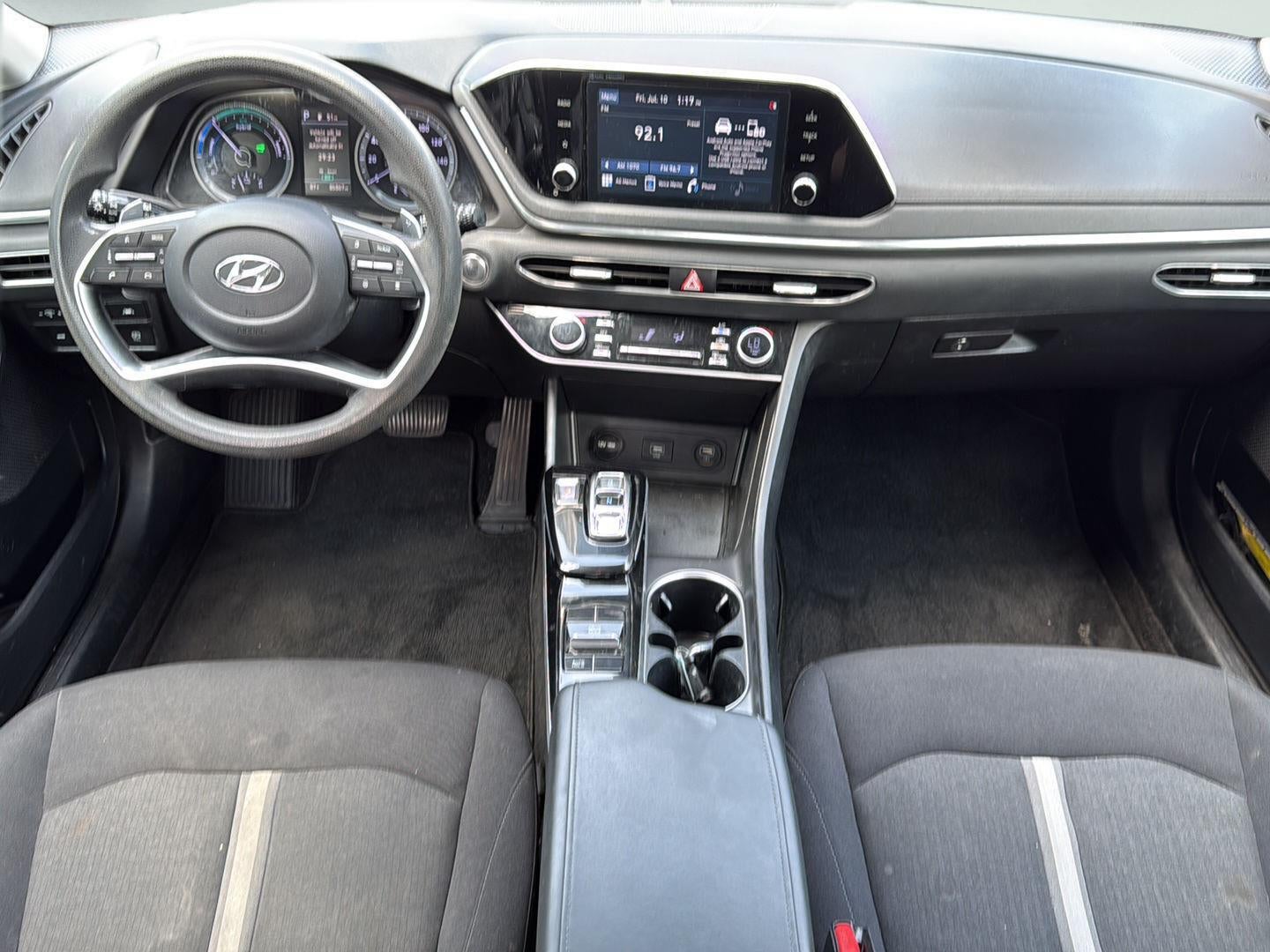 2020 Hyundai Sonata Hybrid Blue