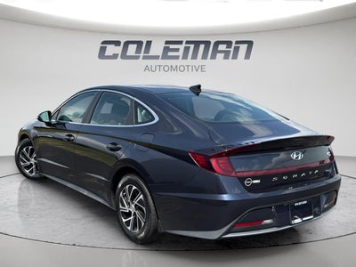 2020 Hyundai Sonata Hybrid Blue