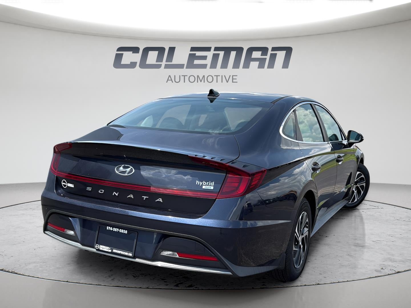 2020 Hyundai Sonata Hybrid Blue