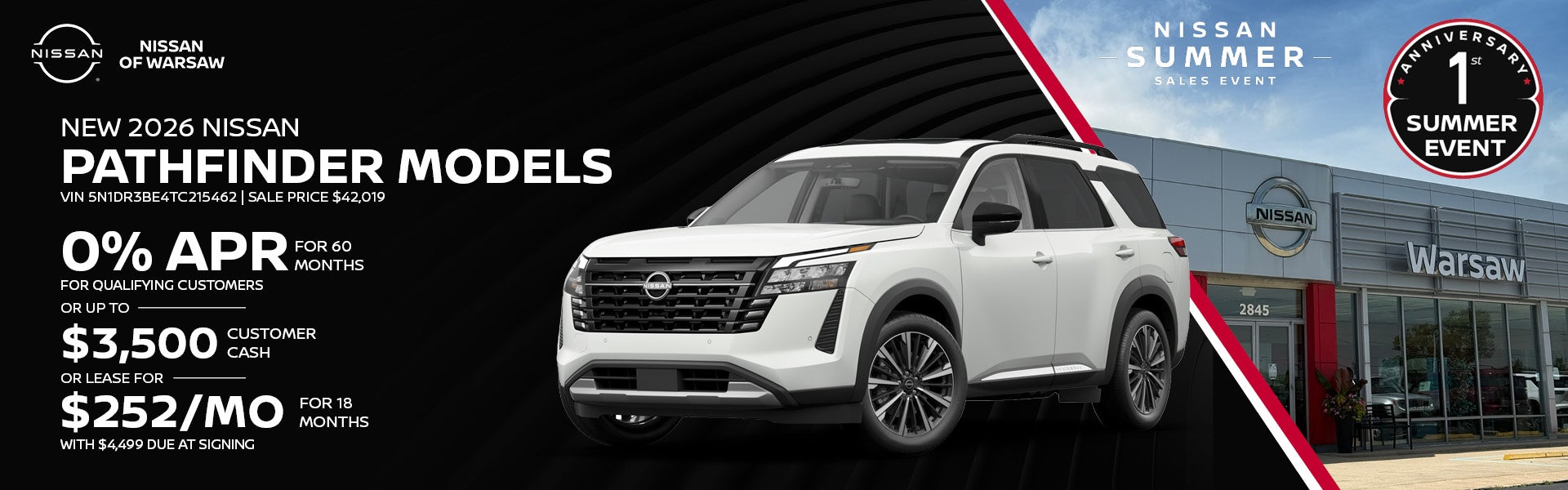New 2026 Nissan Pathfinder Models