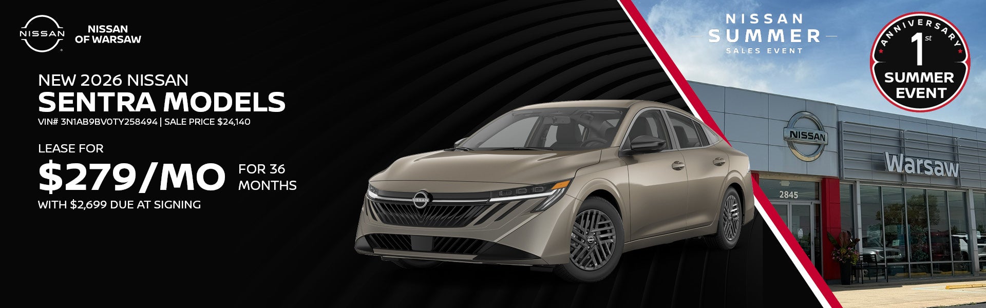 New 2026 Nissan Sentra Models