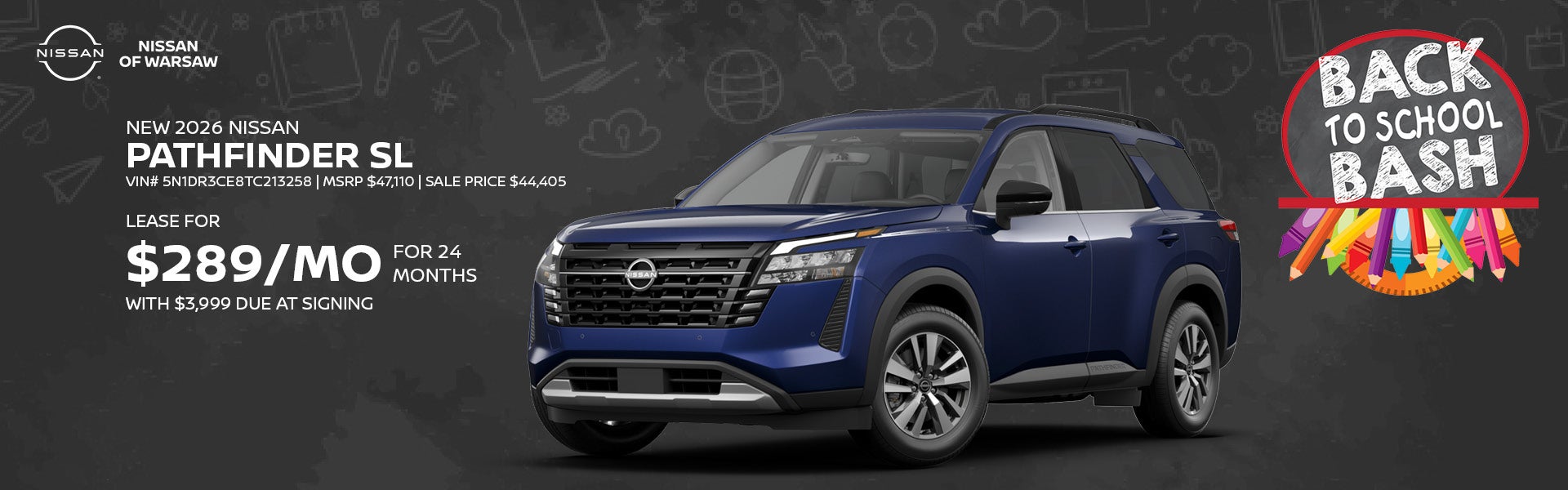 New 2026 Nissan Pathfinder SL