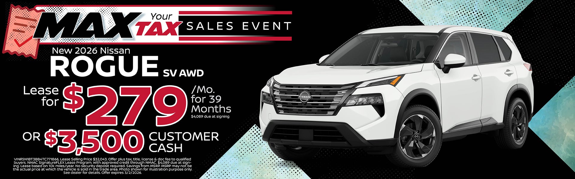 2026 Nissan Rogue Offer | Nissan of Warsaw