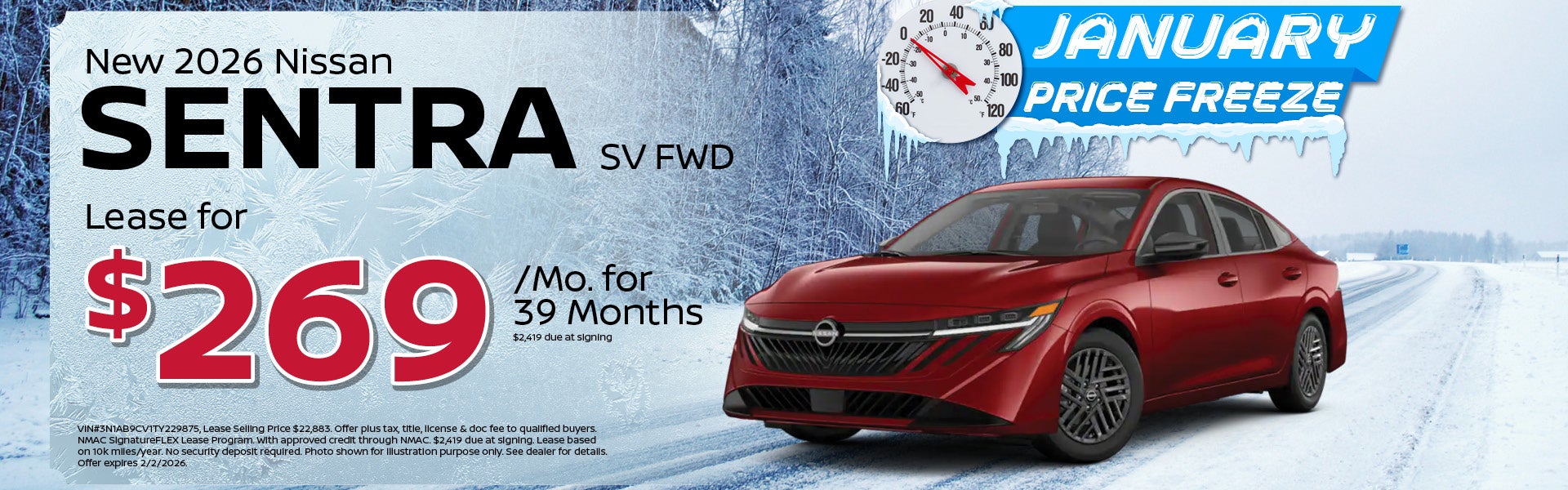 2026 Nissan Sentra