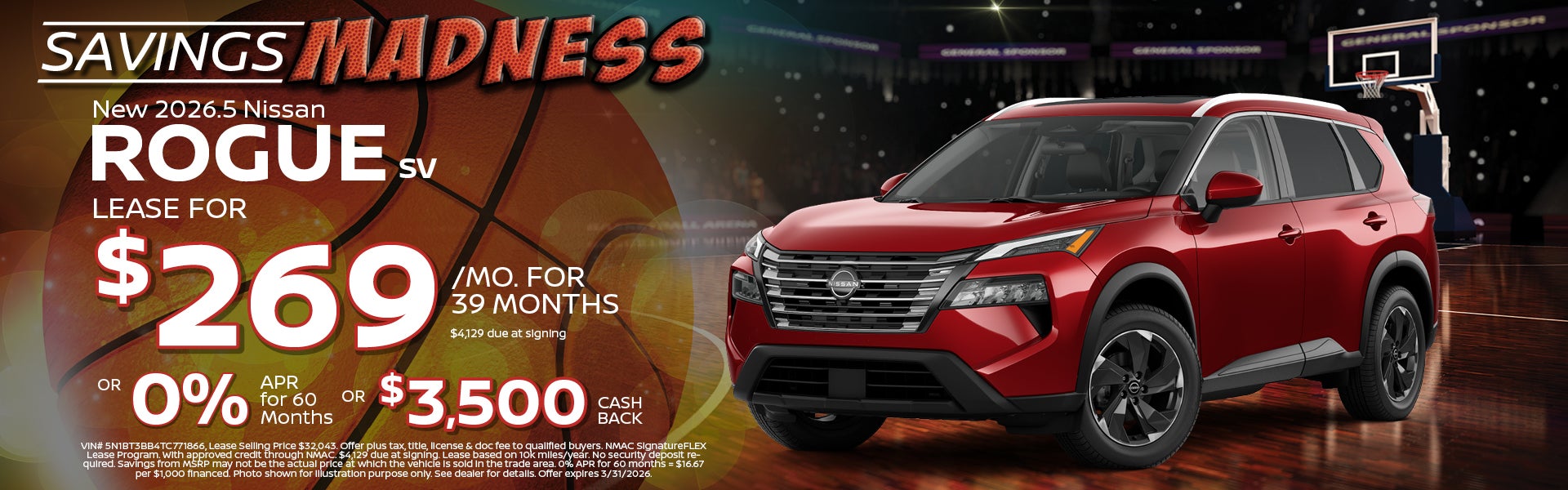 2026.5 Nissan Rogue Offer | Nissan of Warsaw