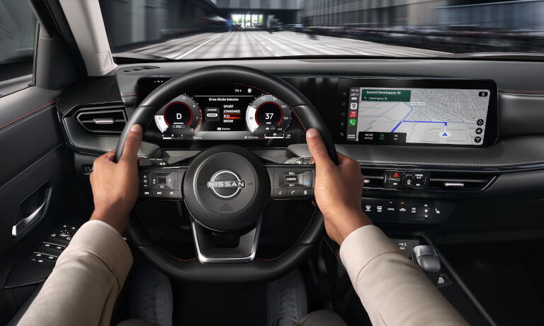 2026 Nissan Kicks interior dashboard and infotainment system