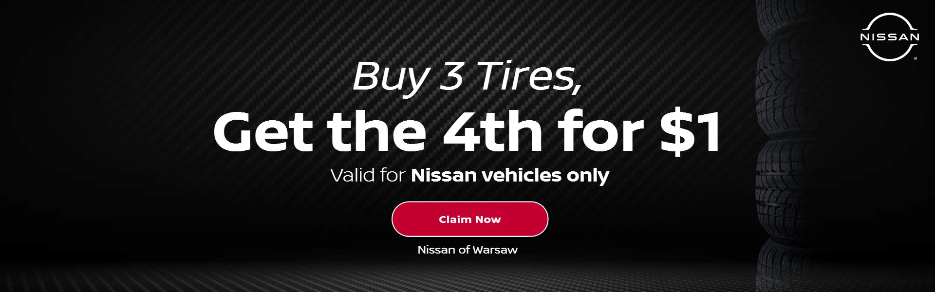 Nissan Vehicles Only Tires Event