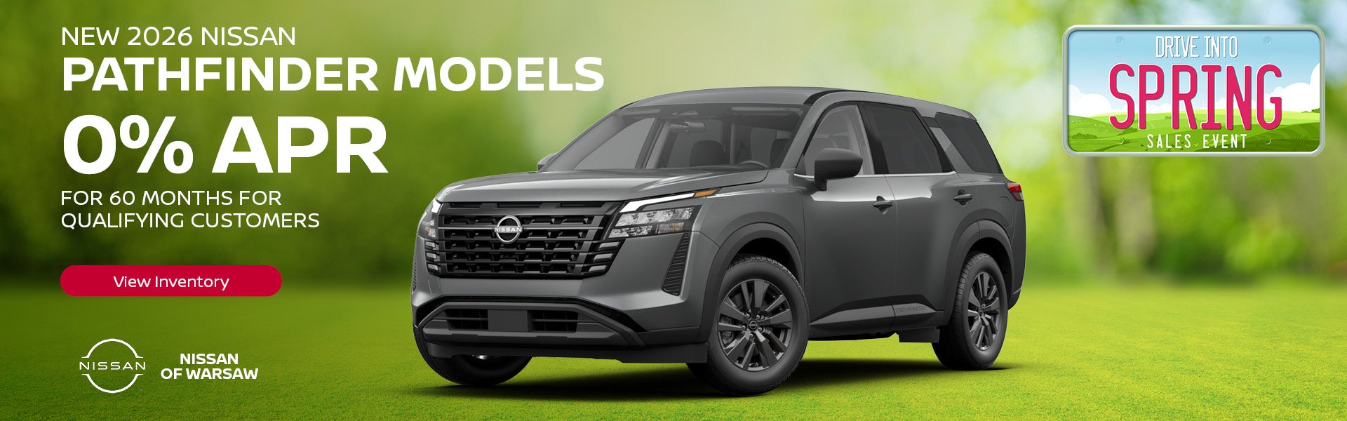 New 2026 Nissan Pathfinder Models in Warsaw, IN