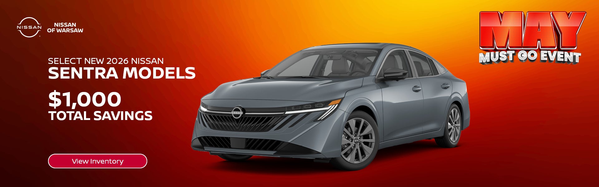 New 2026 Nissan Sentra in Warsaw, IN
