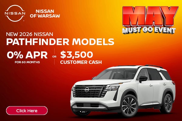 New 2026 Nissan Pathfinder in Warsaw, IN
