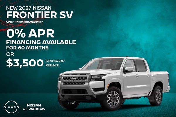 New 2027 Nissan Frontier SV