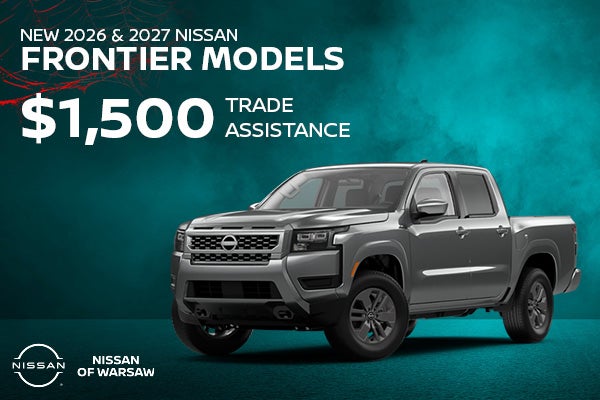New 2026 & 2027 Nissan Frontier Models