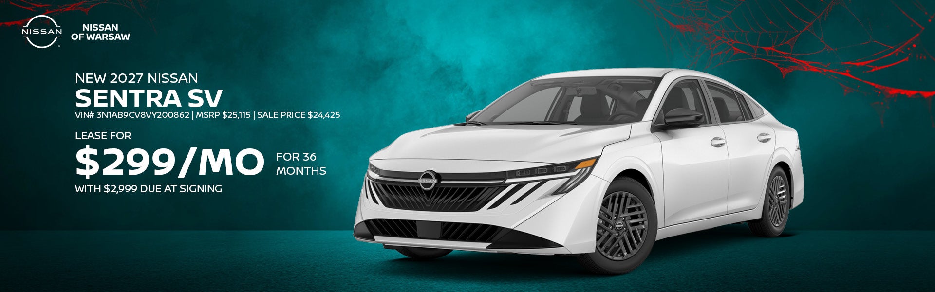 New 2027 Nissan Sentra SV